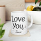 Personalized Oma Butterfly Ceramic Mug