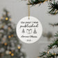 Personalized Author Ornament, The Year I Was Published, Custom Published Author Gift, New Writer Christmas Ornament Keepsake, Bestselling