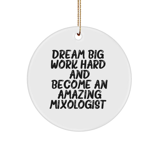 Dream Big Gifts from Family for the Amazing Mixologist at Christmas Time - Inspirational Christmas Unique Gifts for Men and Women - Image 1