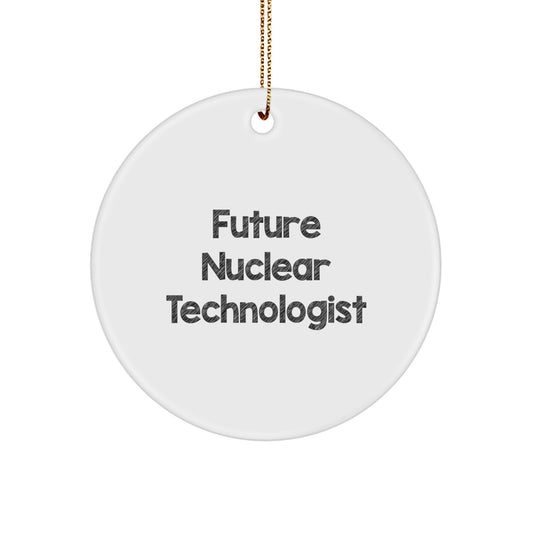 Funny Quote Gifts from Family to Future Nuclear Technologist Christmas Unique Ornaments for Men - Image 1