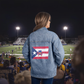 Unisex Puerto Rico Flag Coqui Denim Jacket
