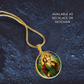 Saint Christopher Necklace or Keychain, Patron Saint of Travelers Jewelry, Catholic Travel Protection Pendant