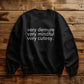 Very Demure Very Mindful Very Cutesy Crewneck Sweatshirt