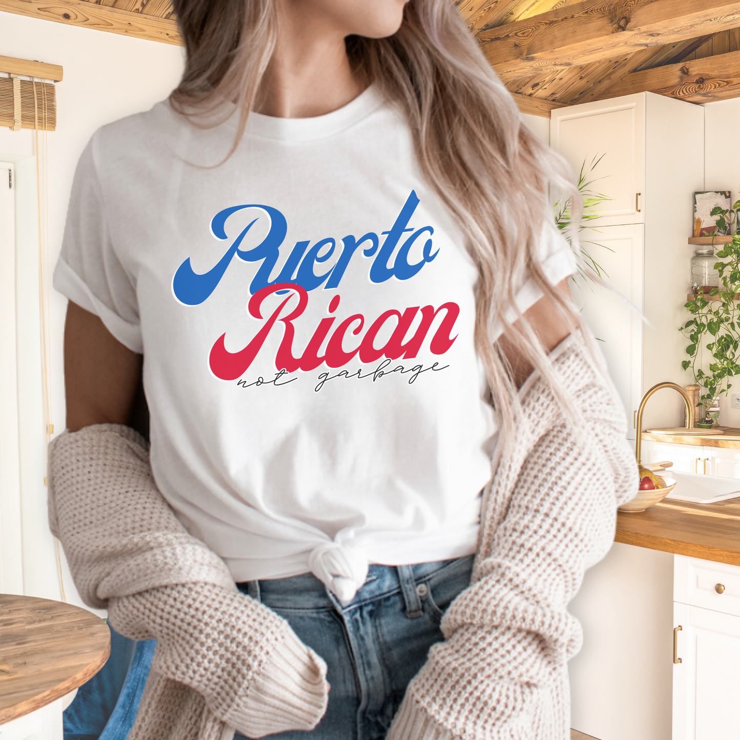 Puerto Rican Not Garbage Shirt