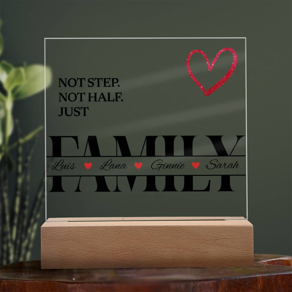 Personalized Family Plaque