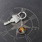 Divine Mercy Jesus Necklace or Keychain, Catholic Jesus I Trust in You Jewelry, Christian Faith Pendant Gift
