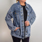 Personalized Nana Denim Jacket with Kids Names