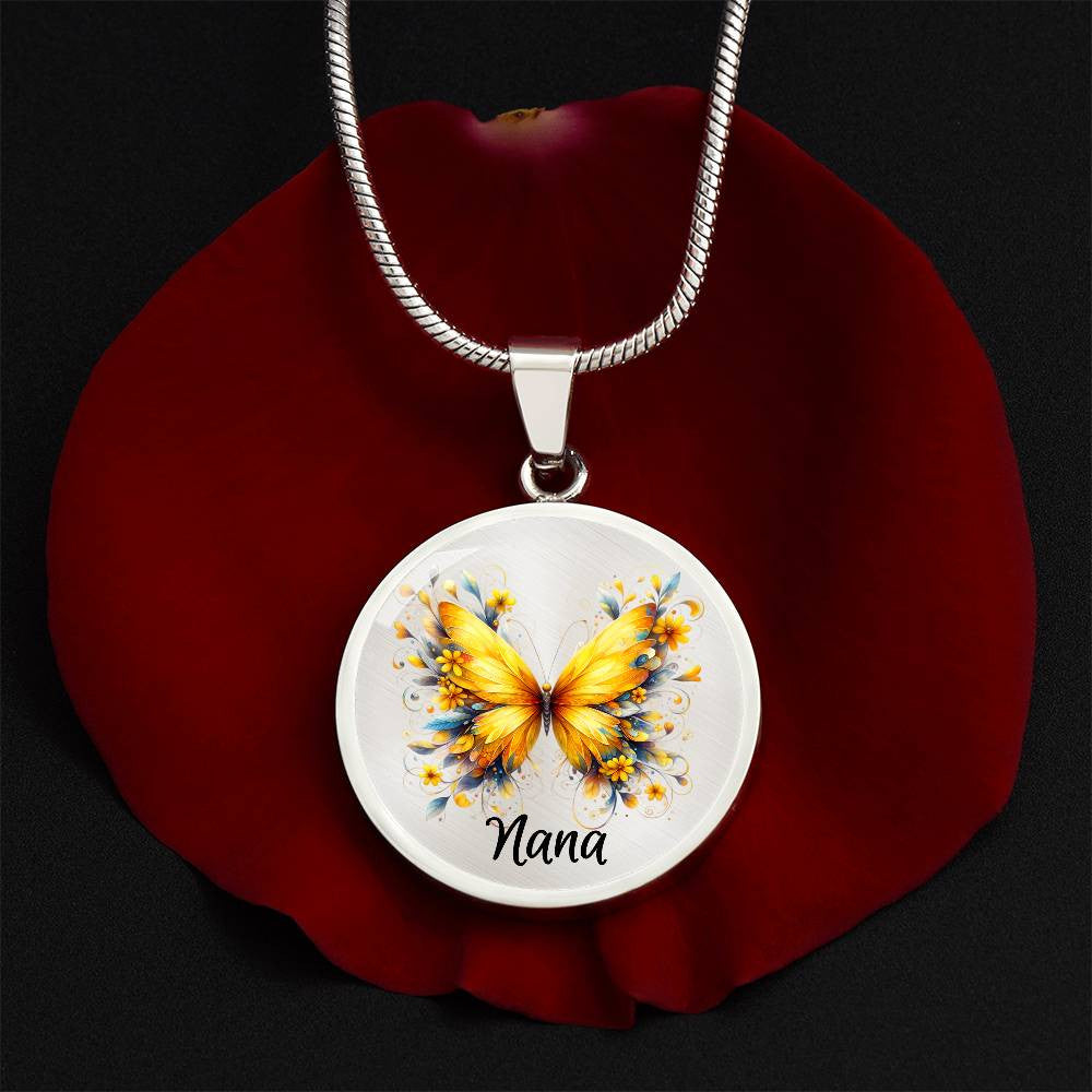 Mommy Butterfly Necklace