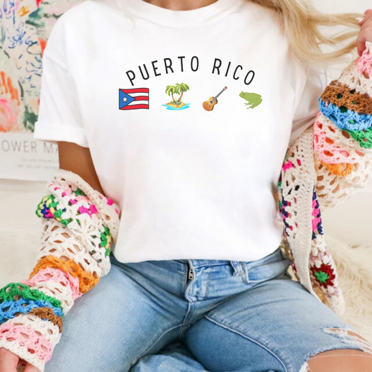 Island of Puerto Rico Shirt