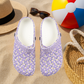 Lavender Daisy Garden Shoes for Adults & Kids – Lightweight EVA Slip-On Floral Summer Sandals Water-Resistant Nurse Comfort Walking Footwear