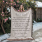 Personalized Grandpas Dad blanket, Custom Grandpa Gift with Kids Name, Father’s Day Gift from Kids, Sentimental Gift for Dad, Custom Family