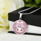 Cute Bunny Necklace or Keychain, Kawaii Easter Bunny Jewelry, Sparkle Rabbit Pendant for Teen Girl, Easter Basket Stuffer Gift