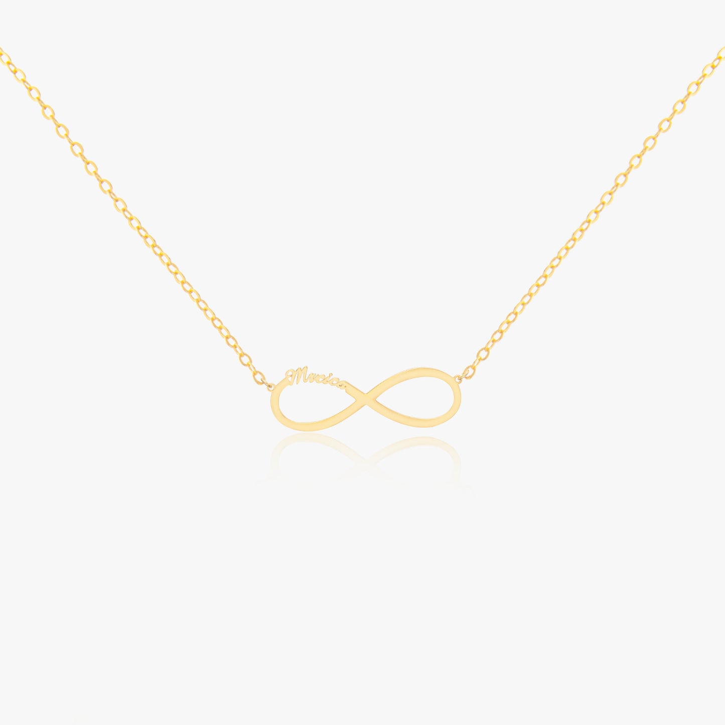 Personalized Infinity Necklace