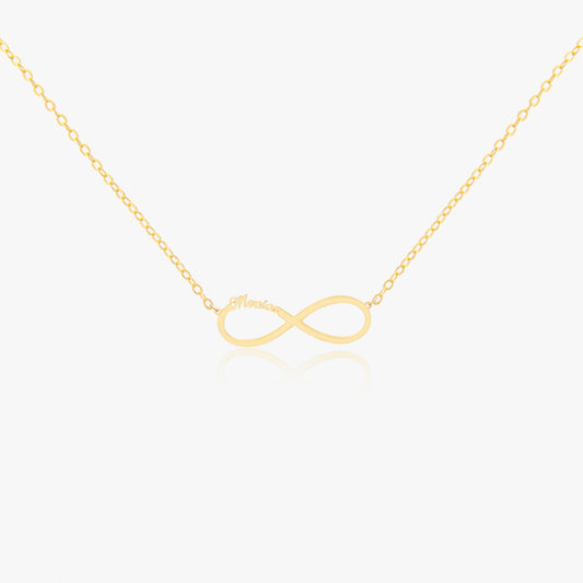 Personalized Infinity Necklace