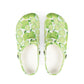 Lime Garden Shoes for Adults & Kids – Lightweight EVA Slip-On Summer Fruit Sandals Water-Resistant Nurse Comfort Footwear