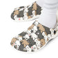 Patchwork Cat Garden Shoes for Adults & Kids – Lightweight EVA Slip-On Cute Neutral Animal Sandals Water-Resistant Nurse Comfort & Everyday Walking