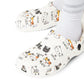 Happy Cat Garden Shoes for Adults & Kids – Lightweight EVA Slip-On Cute Kawaii Animal Sandals Water-Resistant Nurse Comfort & Walking