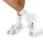 Ballerina Panda Garden Shoes for Adults & Kids – Lightweight EVA Slip-On Cute Dance Animal Sandals Water-Resistant Nurse Comfort & Walking