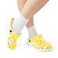 Sunny Daisy Garden Shoes for Adults & Kids – Lightweight EVA Slip-On Yellow Floral Summer Sandals Water-Resistant Nurse Comfort Walking