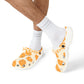 Orange Citrus Clogs – Lightweight EVA Garden Shoes – Fruit Print Slip-On Comfort Mules for Women, Nurses & Summer Style Lovers
