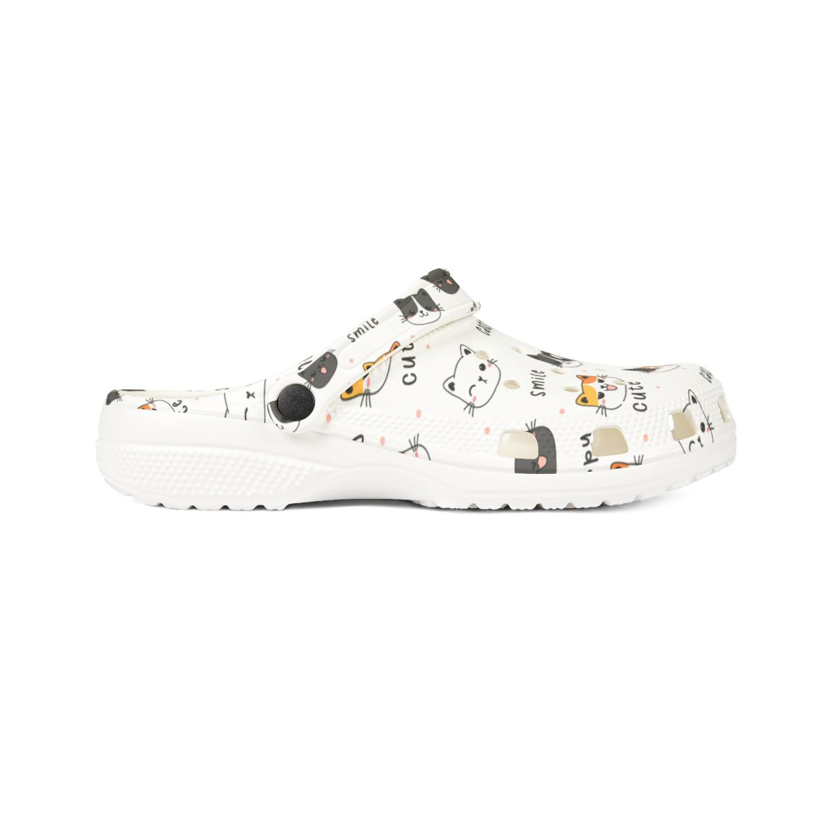 Happy Cat Garden Shoes for Adults & Kids – Lightweight EVA Slip-On Cute Kawaii Animal Sandals Water-Resistant Nurse Comfort & Walking