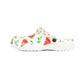 Watermelon Garden Shoes for Adults & Kids – Fruit Print Lightweight EVA Slip-On Sandals, Fruitcore, Gardening Mom, Summer Vibes