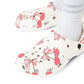 Cherry Bow Garden Shoes for Adults & Kids – Lightweight EVA Slip-On Cute Fruit Sandals Water-Resistant Nurse Comfort & Walking