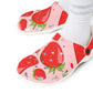 Strawberry Sandals for Adults & Kids – Cute Fruit Print Garden Shoes, Lightweight EVA Slip-Ons, Comfy Summer Footwear
