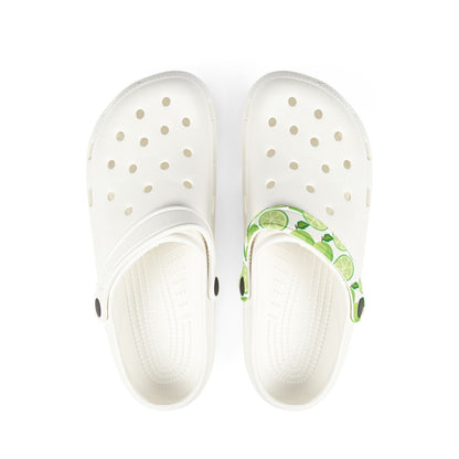 Lime Garden Shoes for Adults & Kids – Lightweight EVA Slip-On Summer Fruit Sandals Water-Resistant Nurse Comfort Footwear