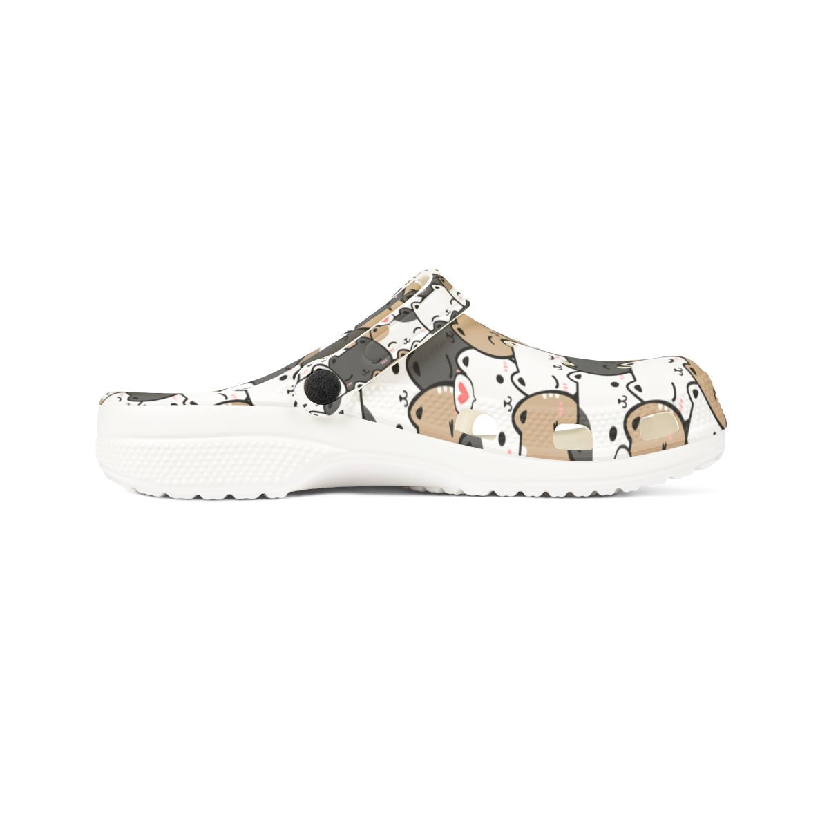 Patchwork Cat Garden Shoes for Adults & Kids – Lightweight EVA Slip-On Cute Neutral Animal Sandals Water-Resistant Nurse Comfort & Everyday Walking