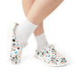 Ballerina Panda Garden Shoes for Adults & Kids – Lightweight EVA Slip-On Cute Dance Animal Sandals Water-Resistant Nurse Comfort & Walking
