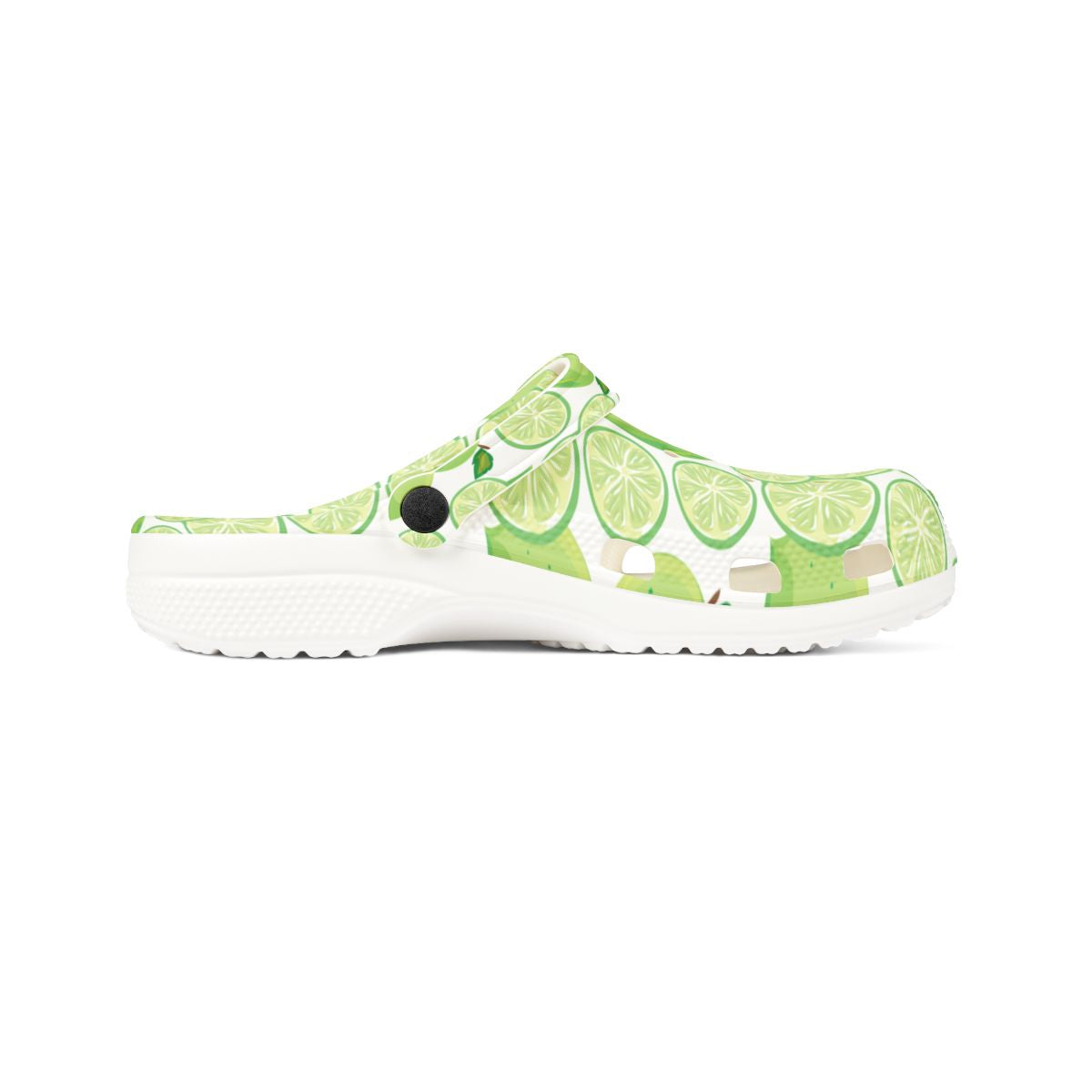 Lime Garden Shoes for Adults & Kids – Lightweight EVA Slip-On Summer Fruit Sandals Water-Resistant Nurse Comfort Footwear