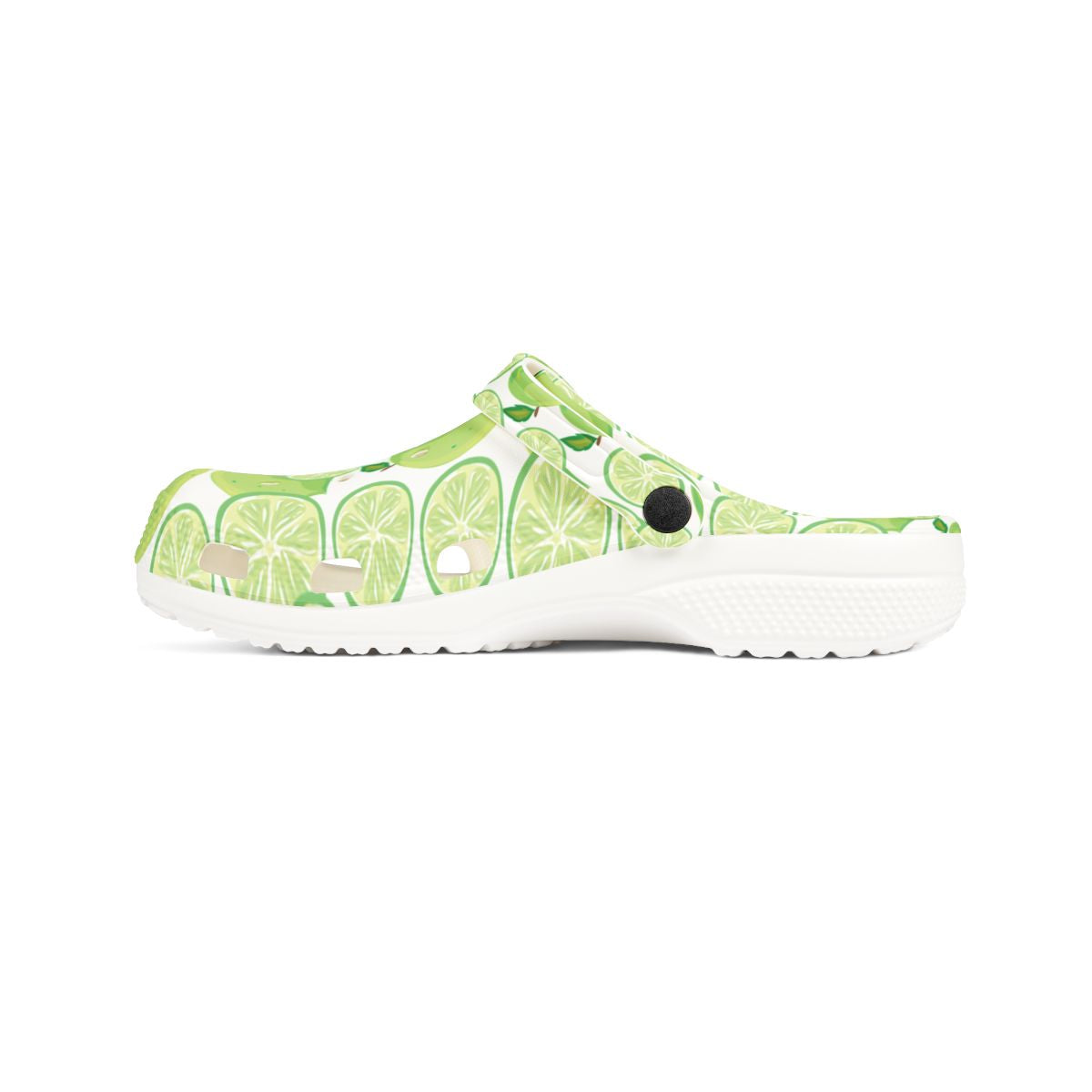 Lime Garden Shoes for Adults & Kids – Lightweight EVA Slip-On Summer Fruit Sandals Water-Resistant Nurse Comfort Footwear