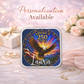 America 250 Years Necklace or Keychain Stained Glass Style USA Commemorative Limited Edition Patriotic Keepsake