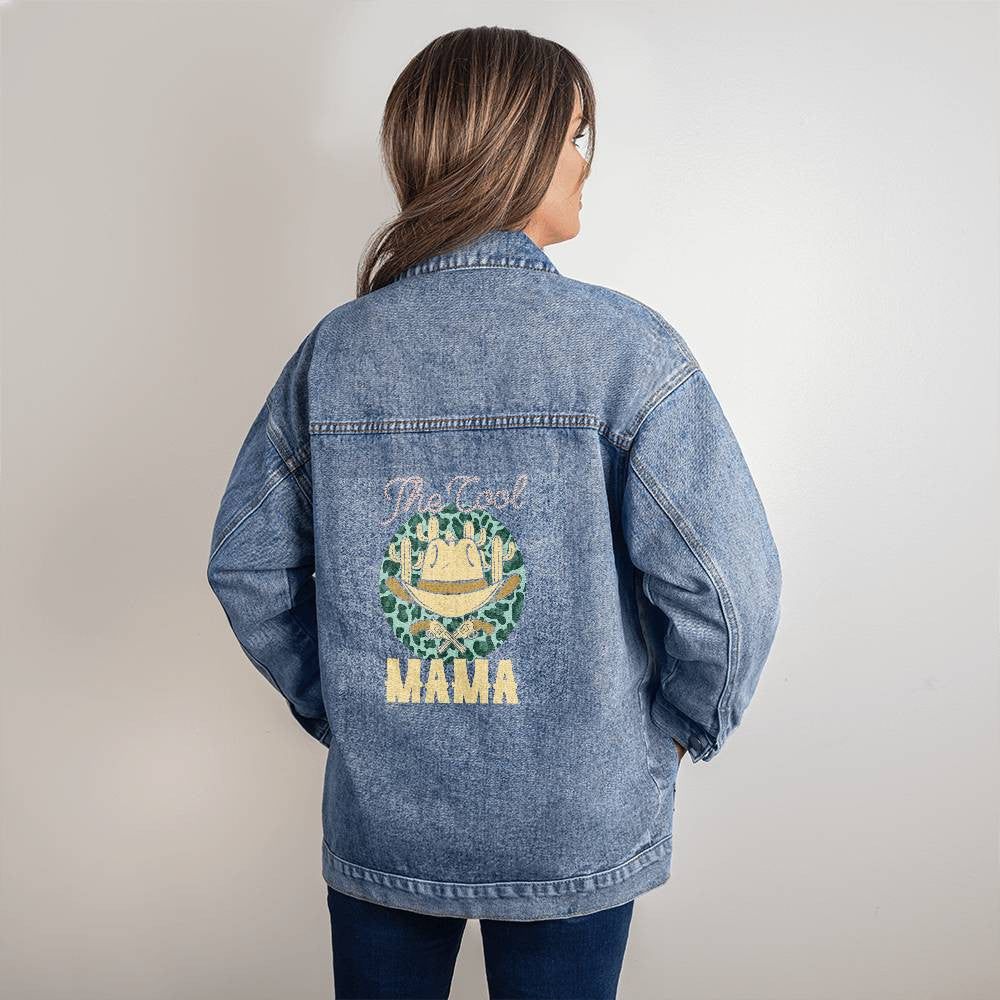 The Cool Cowgirl Mama Denim Jacket