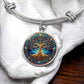 Stained Glass Tree of Life Necklace