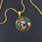 Personalized Virgin Mary & Baby Jesus Necklace
