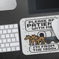 Please Be Patient I'm From the 1900s Pillow, Blanket and Mousepad– Retro Art Gift, Throw Pillow, Nostalgic Meme Home Décor, Mom Grandpa Birthday, Dad Blanket