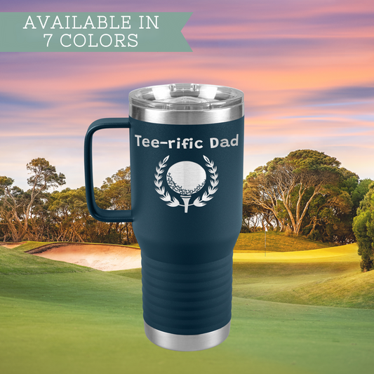 Tee-rific Dad - Golf Tumbler