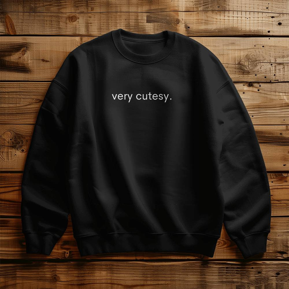 Very Cutesy Demure Crewneck Sweatshirt