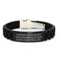 Maltese Dog Lover Gifts from Friends for Birthday, Inspirational Quote Glide lock Clasp Bracelet, Adjustable and Premium Bag - Image 1