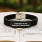 Veterinarian Gifts for Her by Day, World's Best Mom by Night - Glide lock Clasp Black Silicone Adjustable Stainless Steel Graduation Unique Jewelry - Image 2