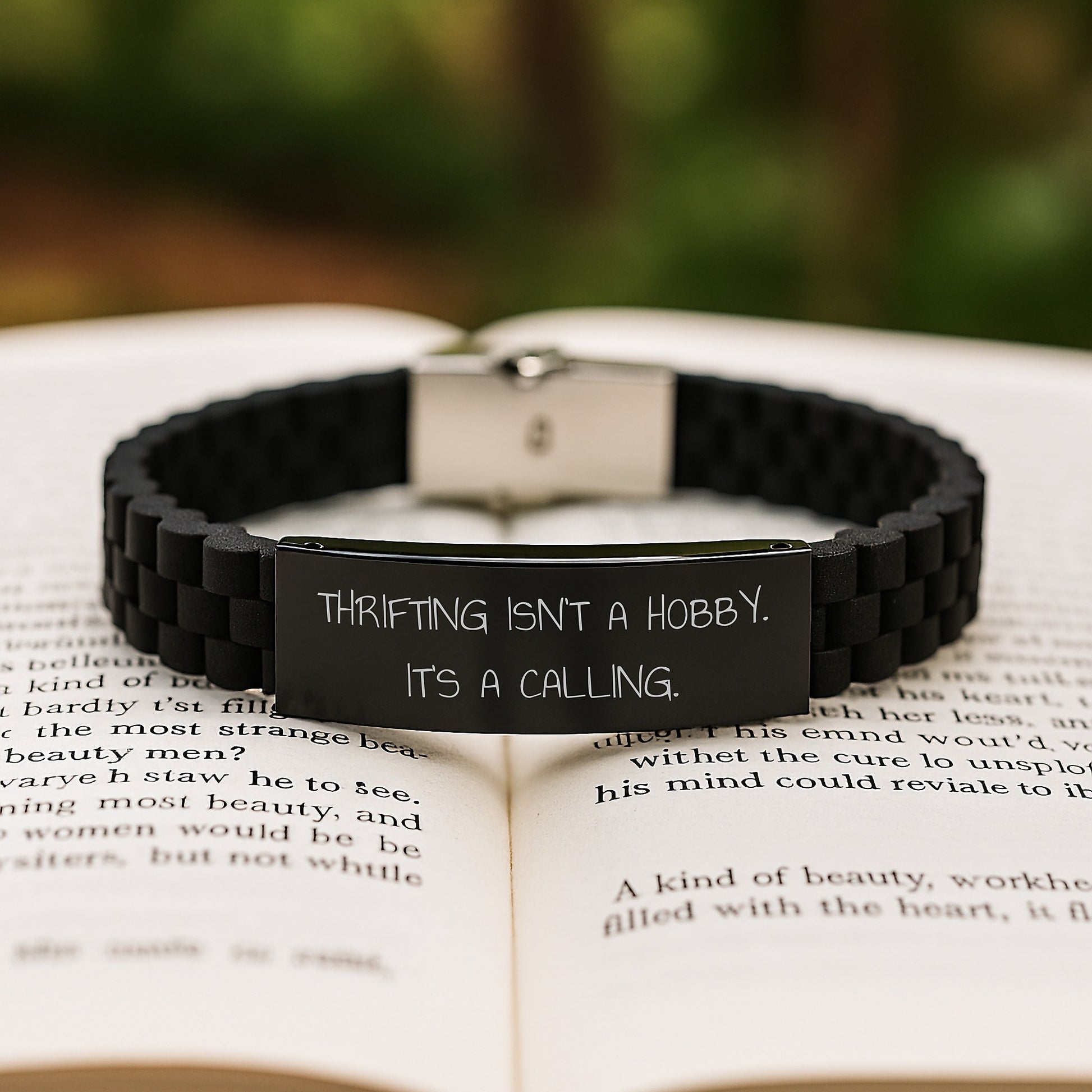 Thrifting Finds, Birthday Treasures, and Glide lock Clasp Wonders - 'Thrifting Isn't A Hobby. It's A Calling.' Quote Gifts for Women, Friends, and Family from Thrifting Enthusiasts - Image 2