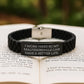 Maltese Dog Lover Gifts from Friends for Birthday, Inspirational Quote Glide lock Clasp Bracelet, Adjustable and Premium Bag - Image 2