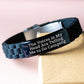 Camping Funny Quote Gifts from Men to Friends for Camping Enthusiasts, Glide lock Clasp Black Stainless Steel Silicone Adjustable, Gifts for Men Women Friends Family - Image 3