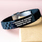 Aircraft Mechanic Gifts For Men - Inspirational Quote Glide lock Clasp Bracelet, Gifts from Family to Graduating Aircraft Mechanic - Image 3