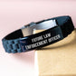 Funny Future Law Enforcement Officer Gifts from Men to Law Enforcement Officers, Christmas Unique Law Enforcement Officer Gifts, Glide lock Clasp Bracelet for Law Enforcement Officer Men - Image 3