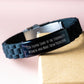 Funny Principal Gifts from Men to Women - Glide lock Clasp Bracelet with Quote 'God Found Some Of The Strongest Women And Made Them Principal' for Christmas Unique Gifts - Image 3