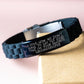 Funny groundskeeper Gifts for Men, Glide lock Clasp Bracelet in Black for Christmas Unique Gifts from Friends - Image 3