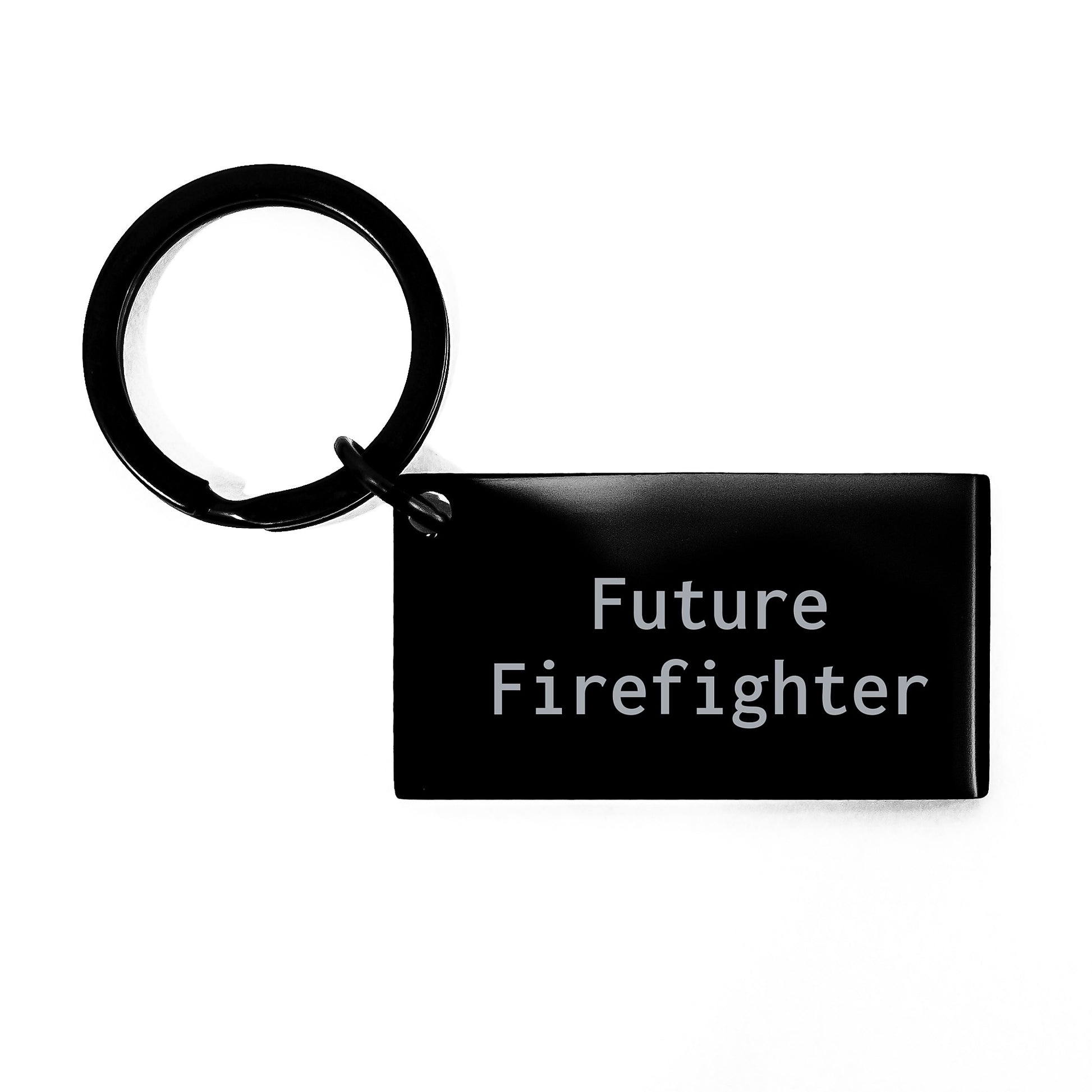 Funny Firefighter Gifts, Keychain for Future Firefighter, Christmas Unique Gifts from Dad to Future Firefighter - Image 1